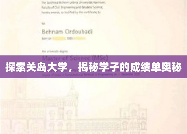 揭开关岛大学成绩单背后的秘密，学子成长轨迹全解析